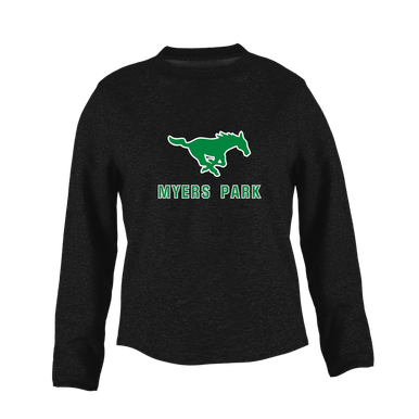 Myers Park Mustangs Mascot #2 Women's Sweatshirt