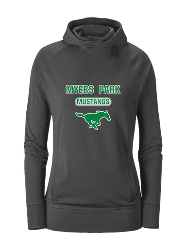 Myers Park Mustangs Mascot #3 Women's Hoodie