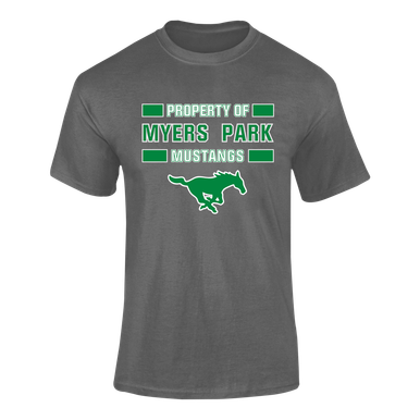 Myers Park Mustangs Property Of Men's SS T-Shirt