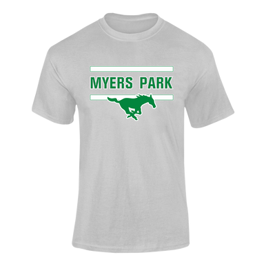 Myers Park Mustangs Mascot #4 Men's Premium SS T-Shirt