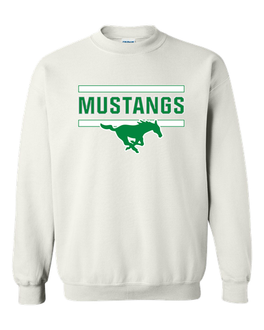 Myers Park Mustangs Mascot #5 Men's Sweatshirt