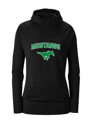 Myers Park Mustangs Mascot #6 Women's Hoodie