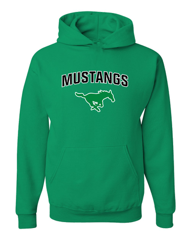 Myers Park Mustangs Mascot #6 Men's Premium Hoodie
