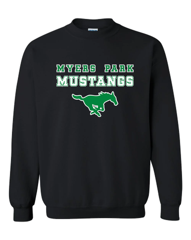 Myers Park Mustangs Spirit Men's Sweatshirt