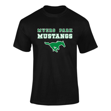 Myers Park Mustangs Spirit Men's SS T-Shirt