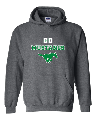 Myers Park Mustangs Go Team Men's Hoodie