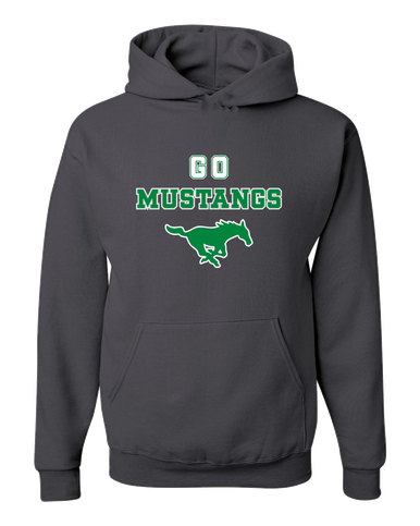 Myers Park Mustangs Go Team Men's Premium Hoodie
