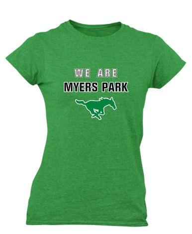 Myers Park Mustangs We Are Women's SS T-Shirt