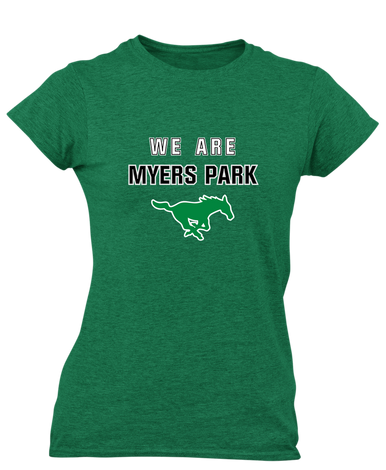 Myers Park Mustangs We Are Women's Premium SS T-Shirt