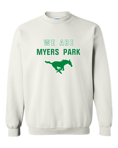Myers Park Mustangs We Are Men's Sweatshirt