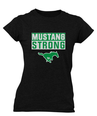 Myers Park Mustangs Strong #1 Women's Premium SS T-Shirt