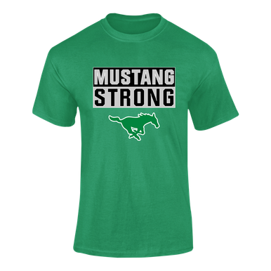 Myers Park Mustangs Strong #1 Men's SS T-Shirt