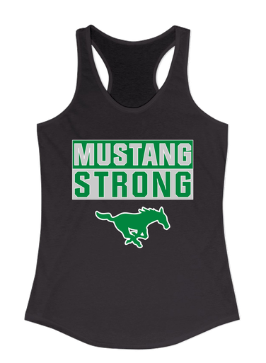 Myers Park Mustangs Strong #1 Women's Tank Top