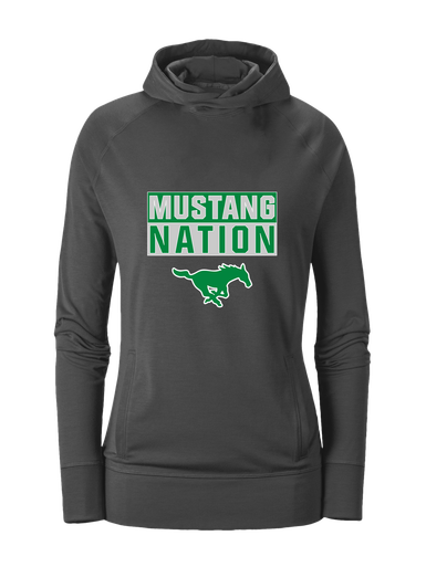 Myers Park Mustangs Nation #1 Women's Hoodie