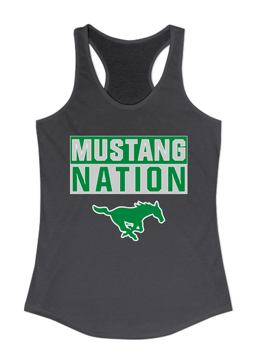 Myers Park Mustangs Nation #1 Women's Tank Top