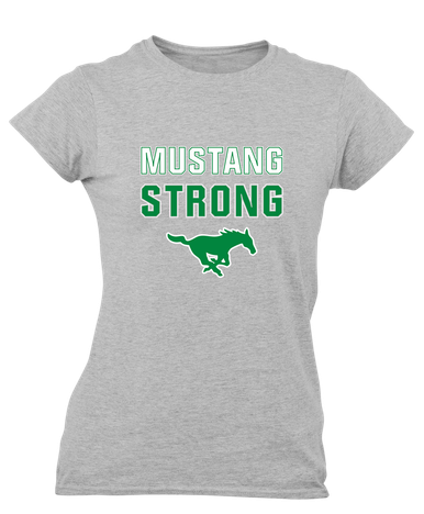 Myers Park Mustangs Strong #2 Women's Premium SS T-Shirt