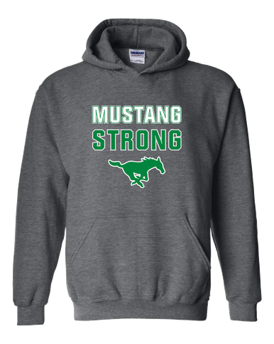Myers Park Mustangs Strong #2 Men's Hoodie