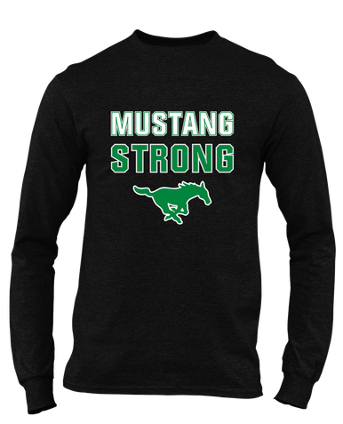 Myers Park Mustangs Strong #2 Men's Premium LS T-Shirt