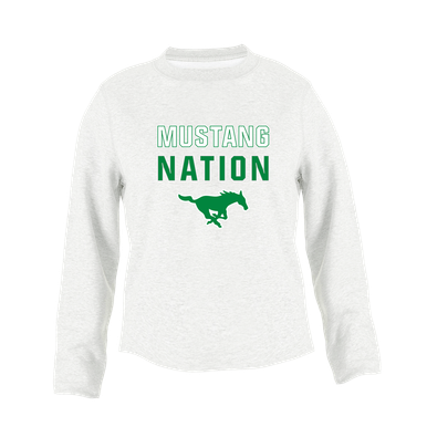 Myers Park Mustangs Nation #2 Women's Sweatshirt