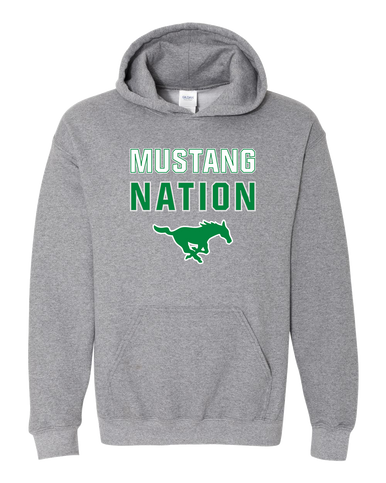 Myers Park Mustangs Nation #2 Men's Hoodie