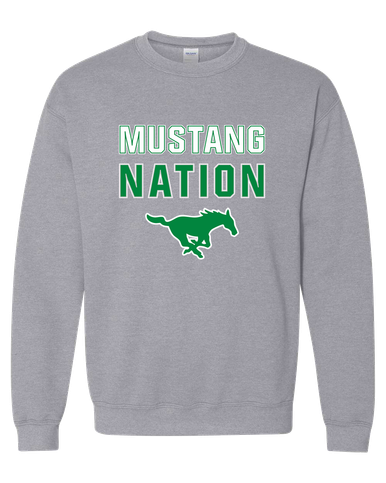 Myers Park Mustangs Nation #2 Men's Sweatshirt