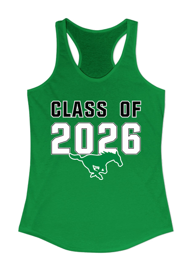 Myers Park Mustangs Class of 2026 Women's Tank Top