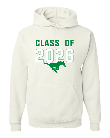 Myers Park Mustangs Class of 2026 Men's Premium Hoodie