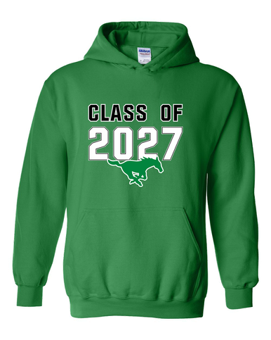 Myers Park Mustangs Class of 2027 Men's Hoodie