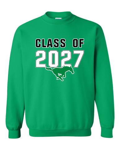 Myers Park Mustangs Class of 2027 Men's Sweatshirt