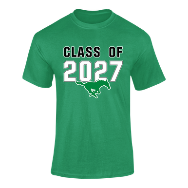 Myers Park Mustangs Class of 2027 Men's Premium SS T-Shirt