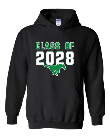 Myers Park Mustangs Class of 2028 Men's Hoodie
