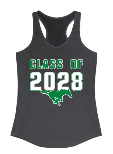 Myers Park Mustangs Class of 2028 Women's Tank Top