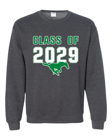 Myers Park Mustangs Class of 2029 Men's Sweatshirt