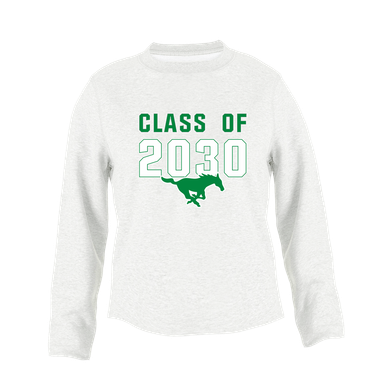 Myers Park Mustangs Class of 2030 Women's Sweatshirt