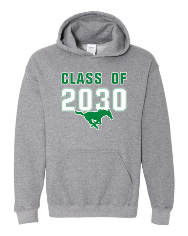 Myers Park Mustangs Class of 2030 Men's Hoodie