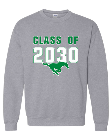 Myers Park Mustangs Class of 2030 Men's Sweatshirt