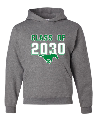 Myers Park Mustangs Class of 2030 Men's Premium Hoodie