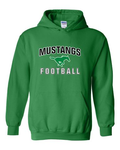 Myers Park Mustangs Football #1 Men's Hoodie