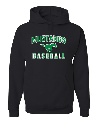 Myers Park Mustangs Baseball #1 Men's Premium Hoodie