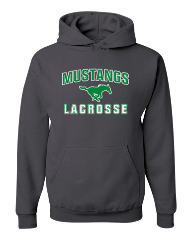 Myers Park Mustangs Lacrosse Men's Premium Hoodie