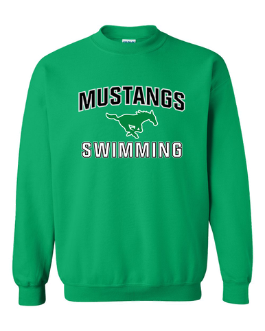 Myers Park Mustangs Swimming Men's Sweatshirt