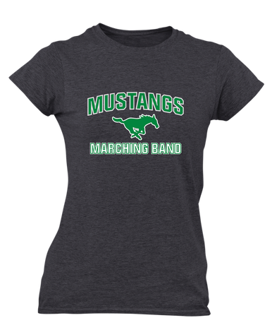 Myers Park Mustangs Marching Band Women's SS T-Shirt