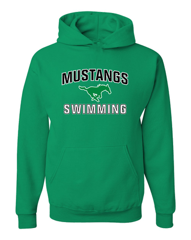 Myers Park Mustangs Swimming Men's Premium Hoodie