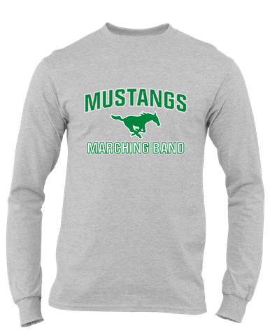 Myers Park Mustangs Marching Band Men's Premium LS T-Shirt