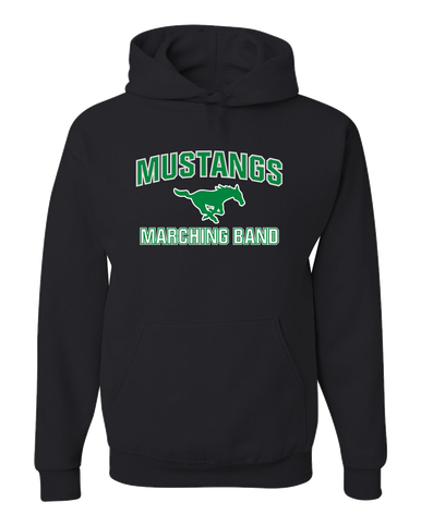 Myers Park Mustangs Marching Band Men's Premium Hoodie
