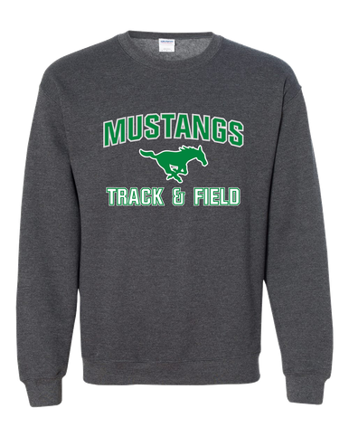 Myers Park Mustangs Track & Field Men's Sweatshirt