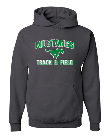 Myers Park Mustangs Track & Field Men's Premium Hoodie