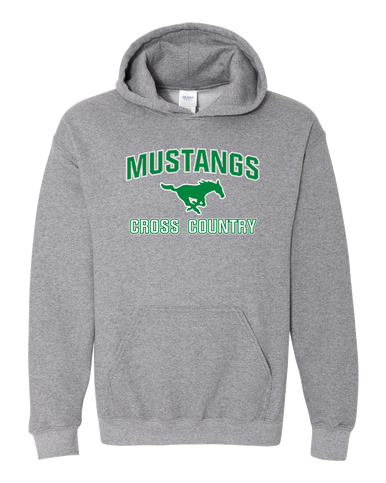 Myers Park Mustangs Cross Country Men's Hoodie