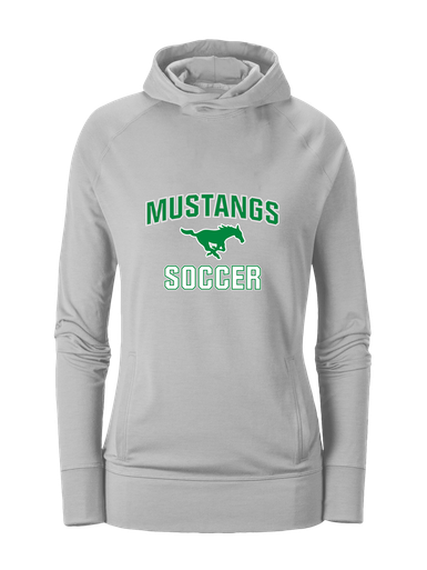 Myers Park Mustangs Soccer #1 Women's Hoodie