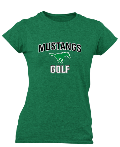 Myers Park Mustangs Golf Women's Premium SS T-Shirt
